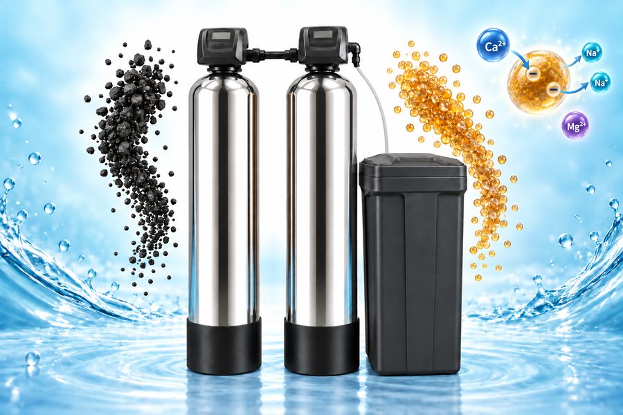 Carbon + Resin + Softener System